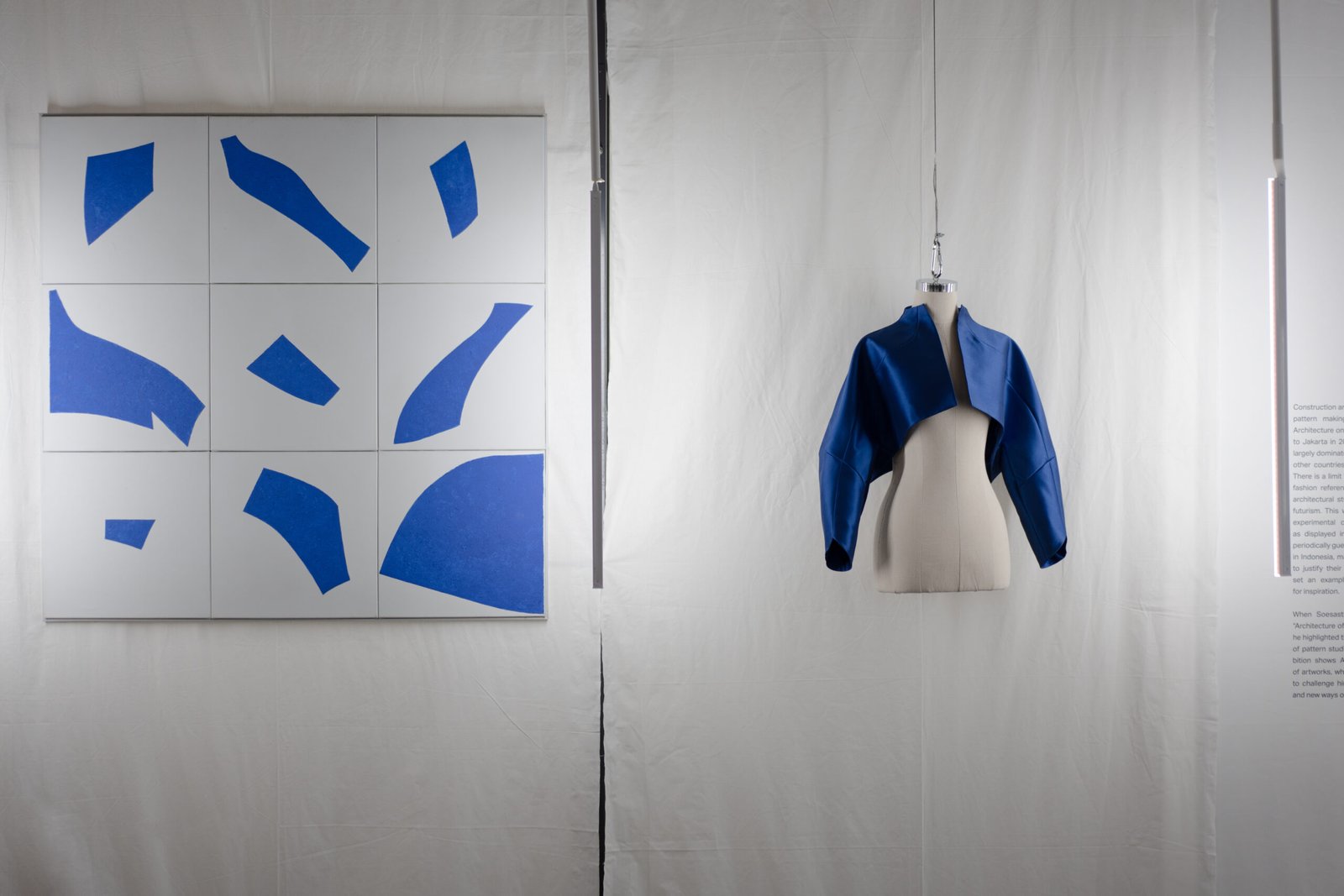 A mutimedia fashion exhibition by Auguste Soesastro. 15 August – 10 September 2023. The Warehouse, Plaza Indonesia Level 5. Photos and videos © Noone