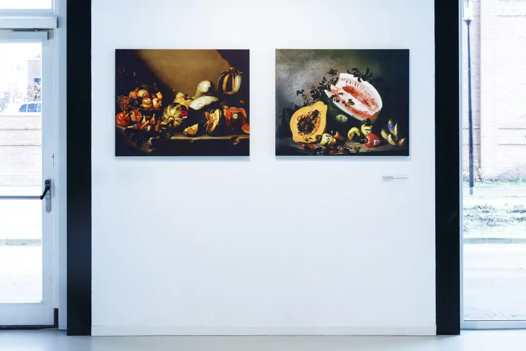 Photos from the exhibition On the Nature of Botanical Gardens (2020)  Curated by Sadiah Boonstra at Framer Framed (2020)  © Eva Broekema / Framer Framed