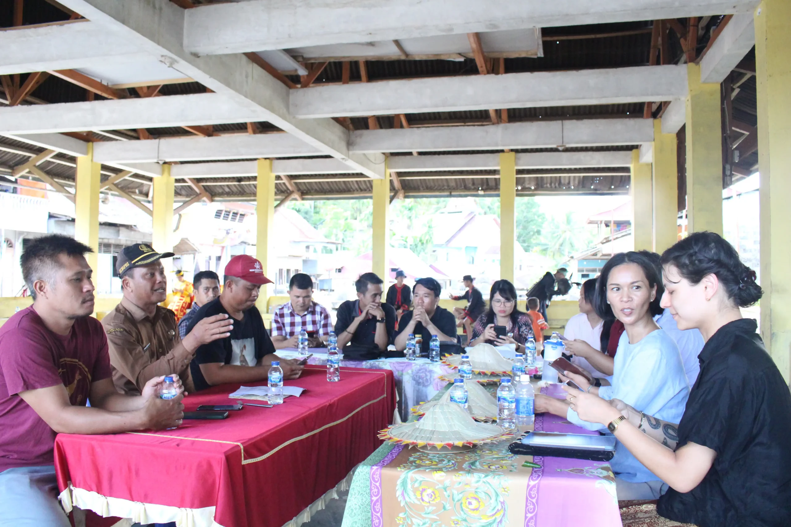 Photos from the exhibition "Looking Behind Nias Faces: The Face of Ono Niha" (2024) at Museum Pusaka Nias