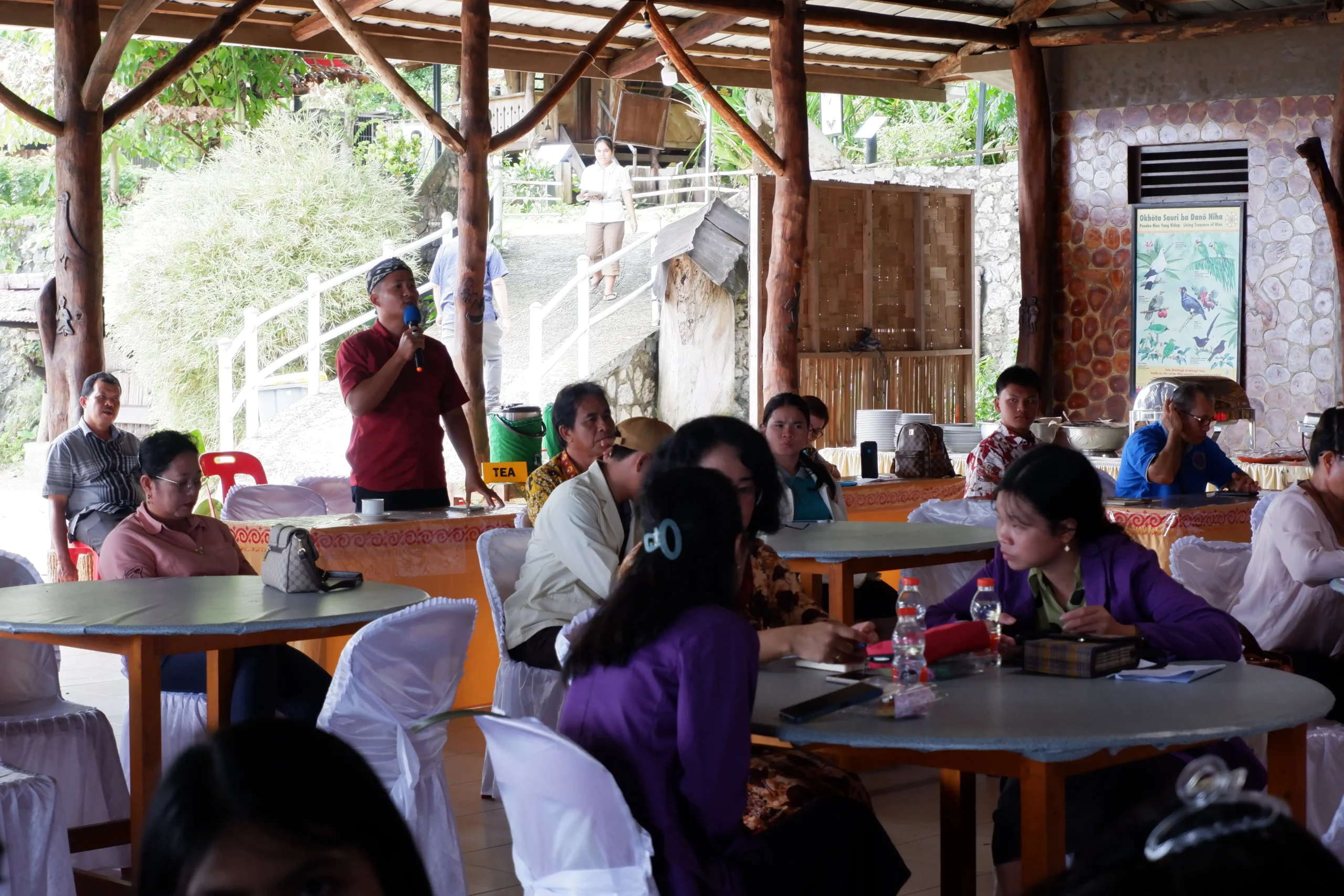 Photos from the exhibition "Looking Behind Nias Faces: The Face of Ono Niha" (2024) at Museum Pusaka Nias