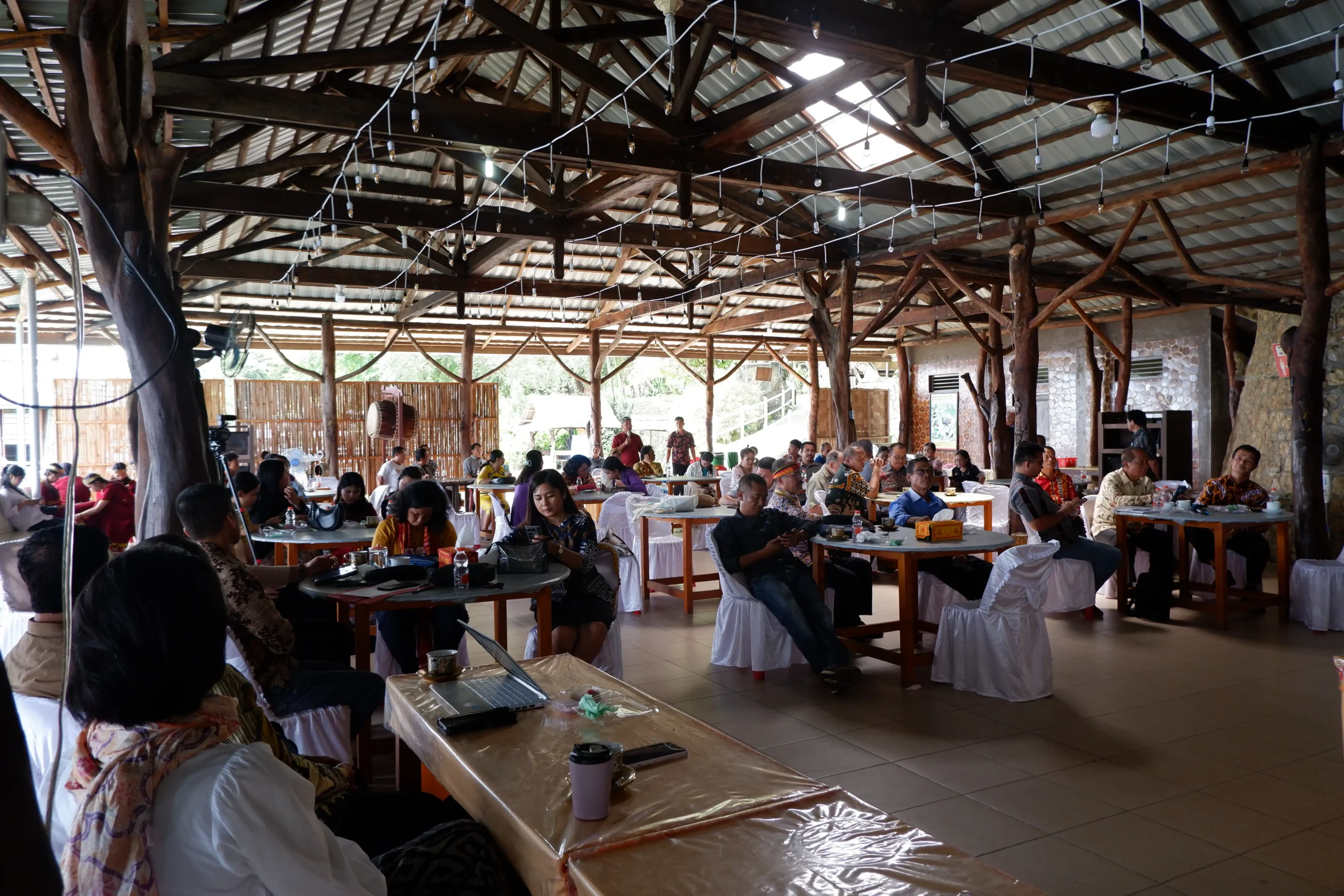Photos from the exhibition "Looking Behind Nias Faces: The Face of Ono Niha" (2024) at Museum Pusaka Nias