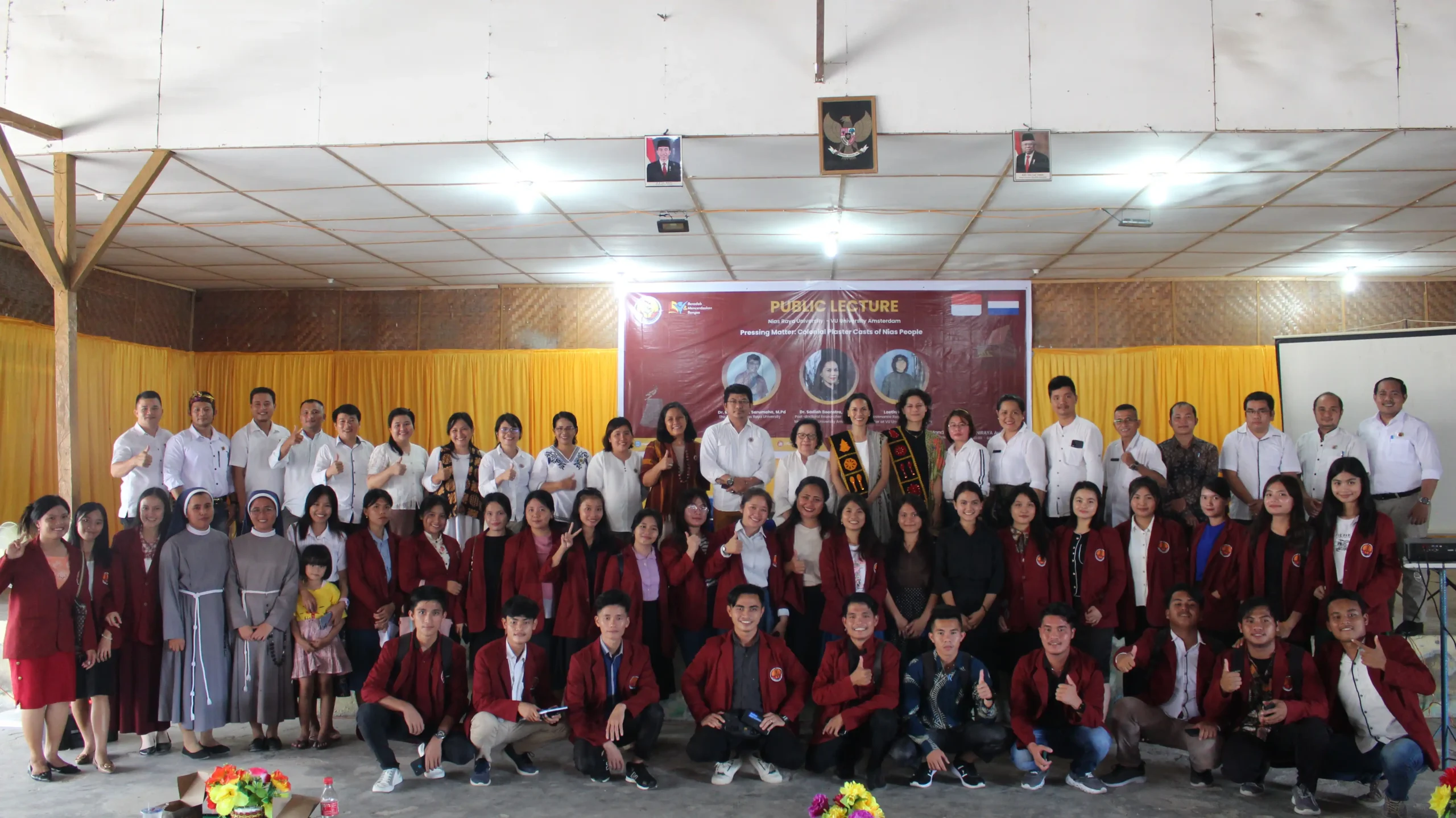 Photos from the exhibition "Looking Behind Nias Faces: The Face of Ono Niha" (2024) at Museum Pusaka Nias