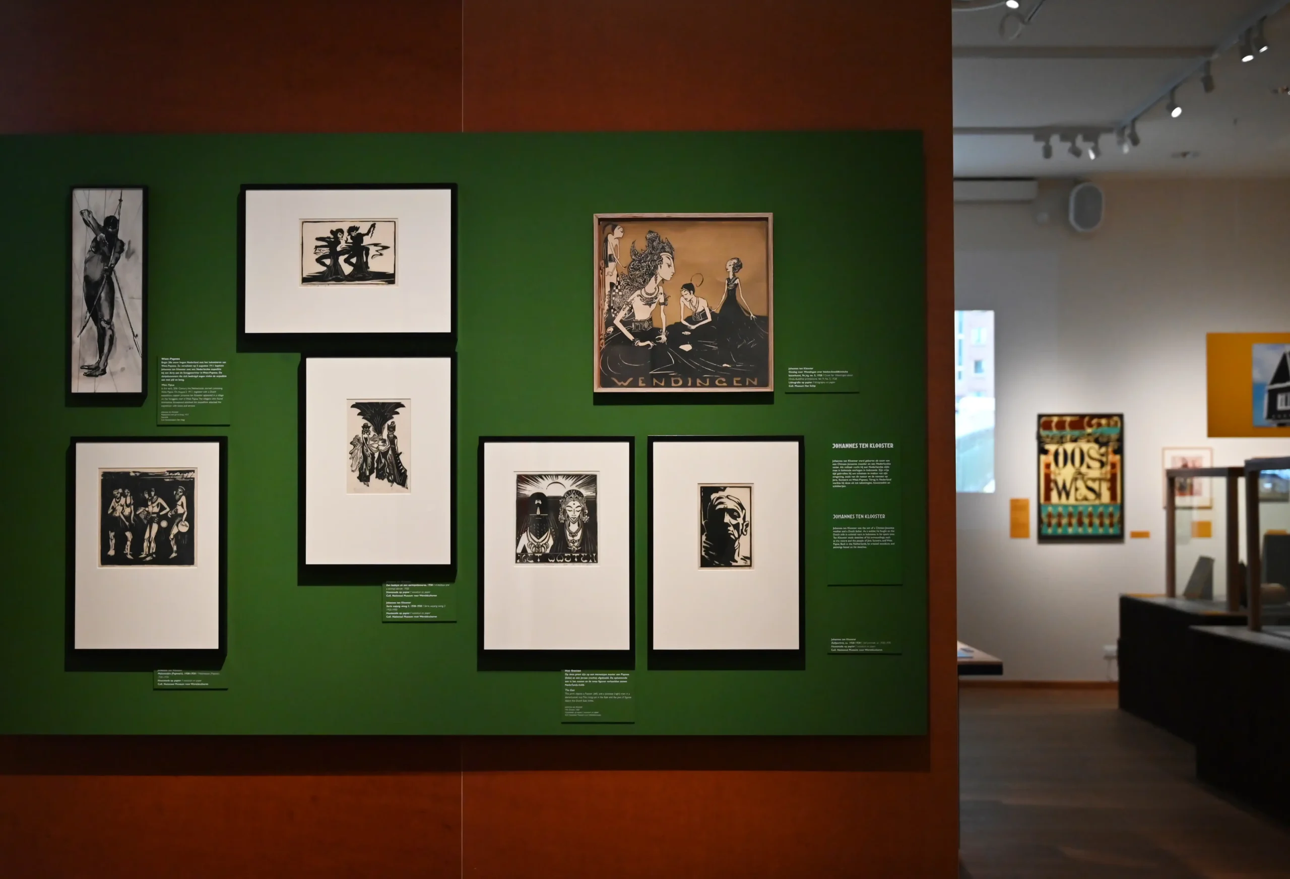 Photos of the Indonesia and the Amsterdam School exhibition in Museum Het Schip. December 1, 2022 – August 27, 2023 Design: Max Schulze Photo © Marcel Westhoff, Melle van Maanen & Gadis Fitriani Putri