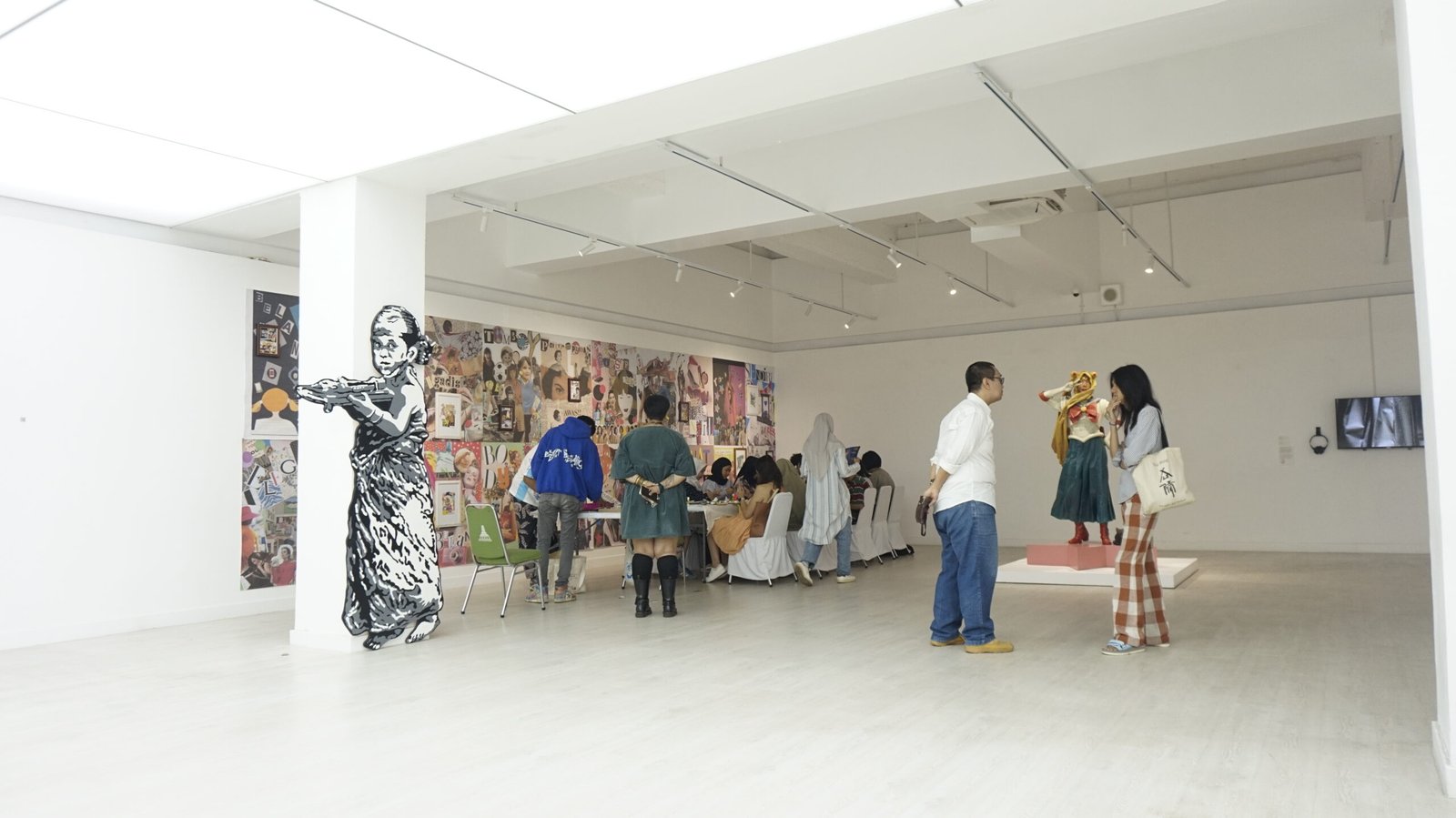 Photos from the exhibition "Rumpang. Rimpang. Rampung: Towards Shifting Perspectives" (2024). Organized by CultureLab at Contemporary Art Gallery (CAG), Taman Mini Indonesia Indah (TMII) (2024). Photo credit: Helmi Adam/CAG TMII