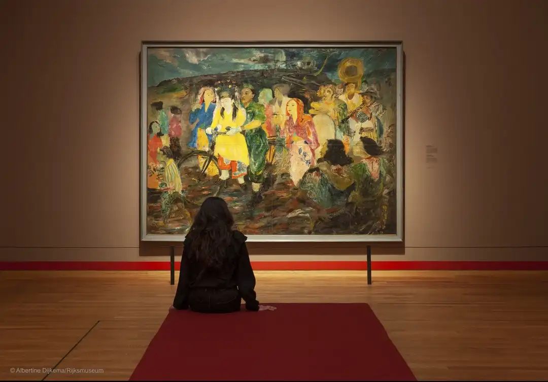 Photos from the exhibition REVOLUSI! Indonesia Independent Programmings by Sadiah Boonstra Rijksmuseum, Amsterdam, the Netherlands 11 February - 5 June 2022 Photo and video © Albertine Dijkema/Rijksmuseum, Pakhuis de Zwijger