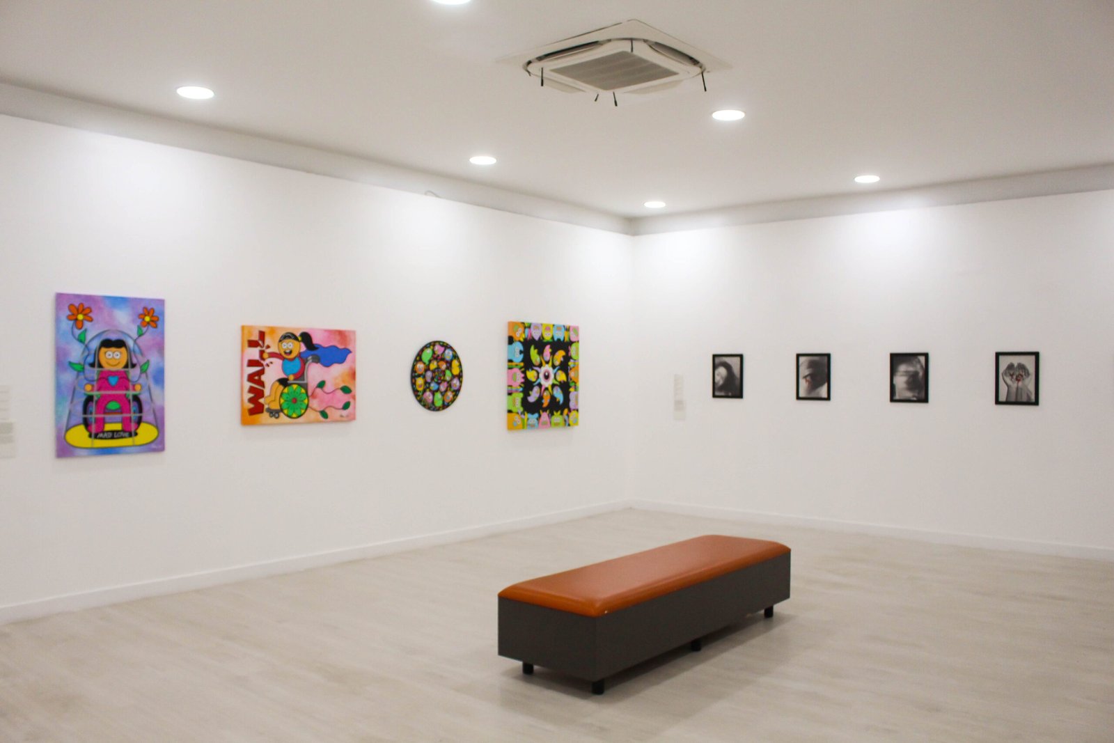 Photos from the exhibition "Rumpang. Rimpang. Rampung: Towards Shifting Perspectives" (2024). Organized by CultureLab at Contemporary Art Gallery (CAG), Taman Mini Indonesia Indah (TMII) (2024). Photo credit: Helmi Adam/CAG TMII