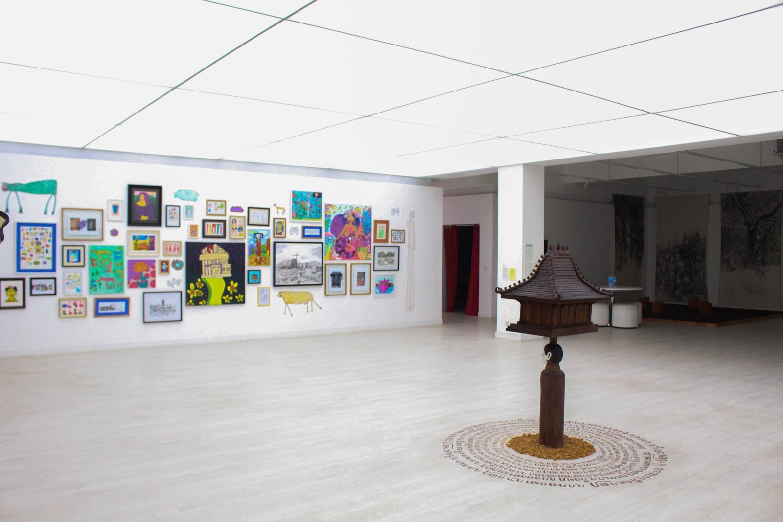 Photos from the exhibition "Rumpang. Rimpang. Rampung: Towards Shifting Perspectives" (2024). Organized by CultureLab at Contemporary Art Gallery (CAG), Taman Mini Indonesia Indah (TMII) (2024). Photo credit: Helmi Adam/CAG TMII