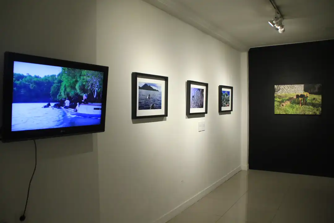 Photos from the exhibition Banda, Heritage for Indonesia by Widigdya Nalendra Curated by Sadiah Boonstra and Wim Manuhutu for Yayasan Warisan Budaya Banda Naira 20 September - 4 October 2017 Erasmus Huis, Jakarta, Indonesia Supported by Kementerian Pendidikan dan Kebudayaan, Galeri Nasional, Netherlands Embassy in Jakarta In collaboration with Bartele Gallery