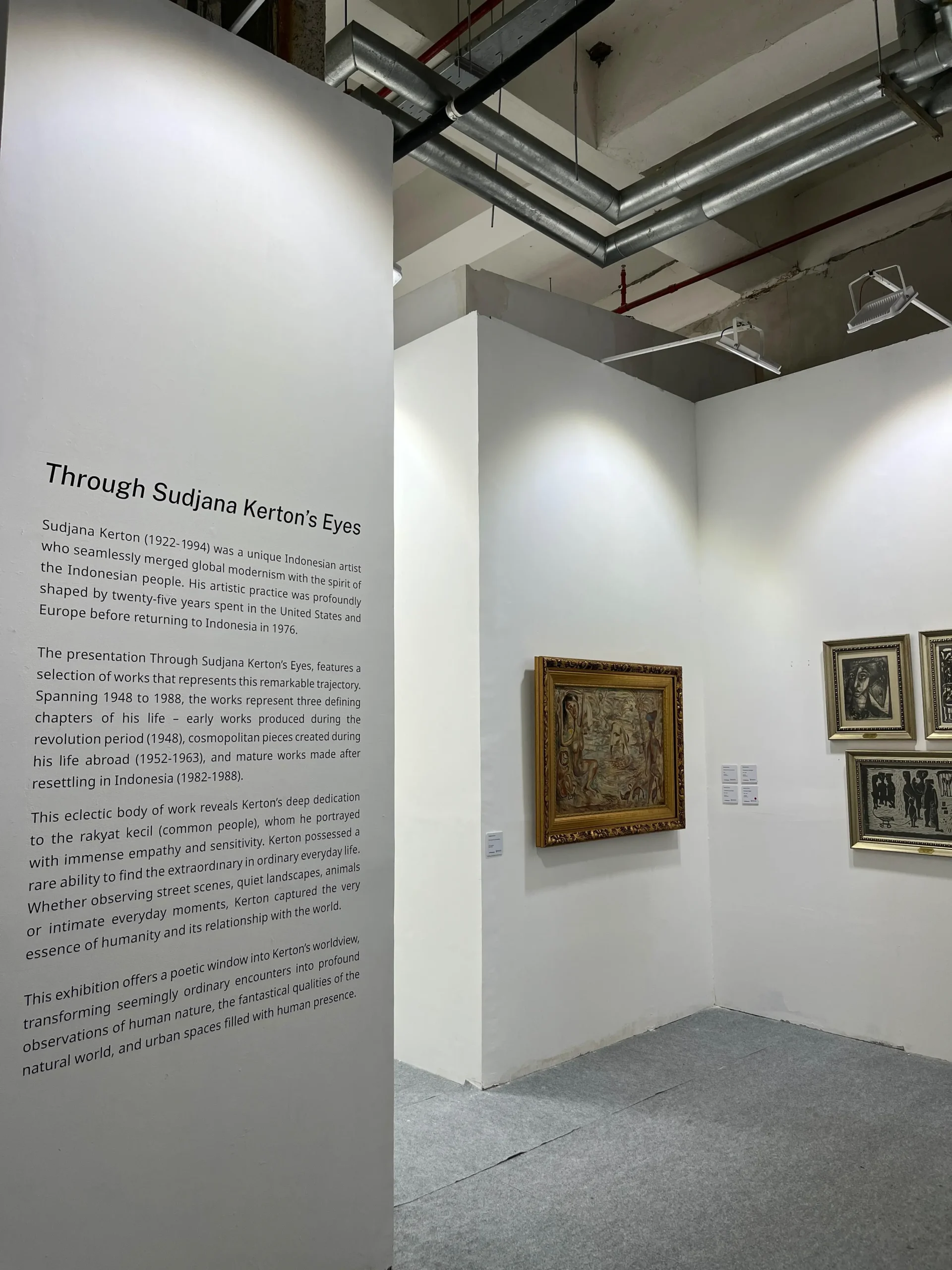 Through Sudjana Kerton’s Eyes at ArtMoments